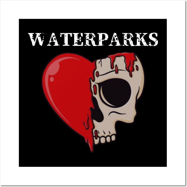 Waterparks / Skull Love Style Wall Art by bentoselon